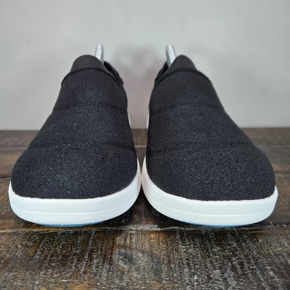 NEW Vessi Sunday Slipper Mens Size 12 Slip On Shoes Sneakers Granite Black